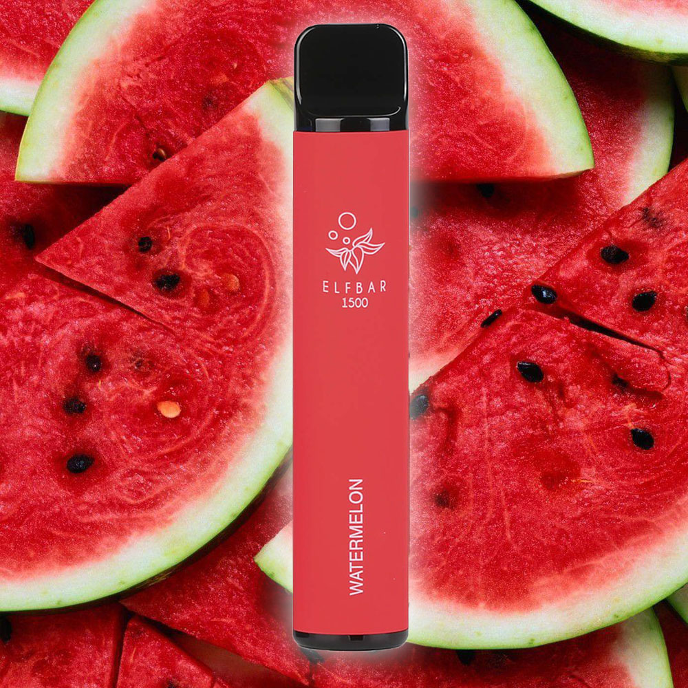 Elf Bar Original (Эльф Бар) 1500 тяг. Арбуз Лимон (Watermelon Lemon) — изображение 7